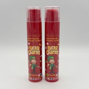 Hismile Toothpaste 2-Pack Unisex 2.1oz Red New Lucky Charms Cereal Fluoride